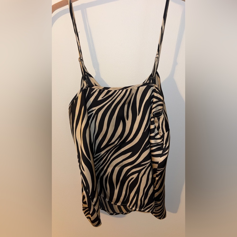J. Crew Zebra Print Cami - Picture 3 of 6